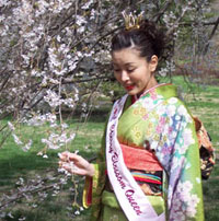 21st Tokyo Japanese Cherry Blossom Queen 