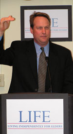 Wayne Pendelton, CEO of the  LIFE Center.