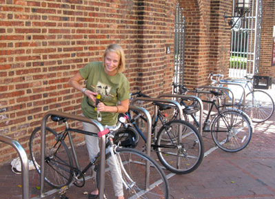 Penn Museum bike racks