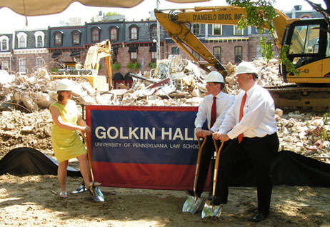 Groundbreaking Golkin Hall