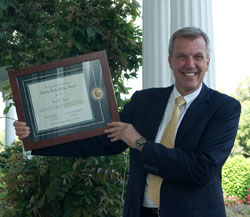 paul meyer with award
