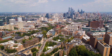 Ariel view of Philadelphia