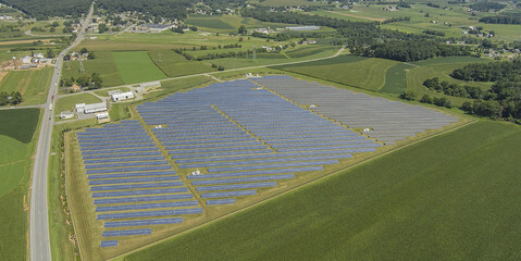 solar farm in Lancaster, PA