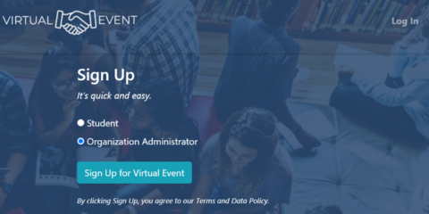Virtual Event Webpage