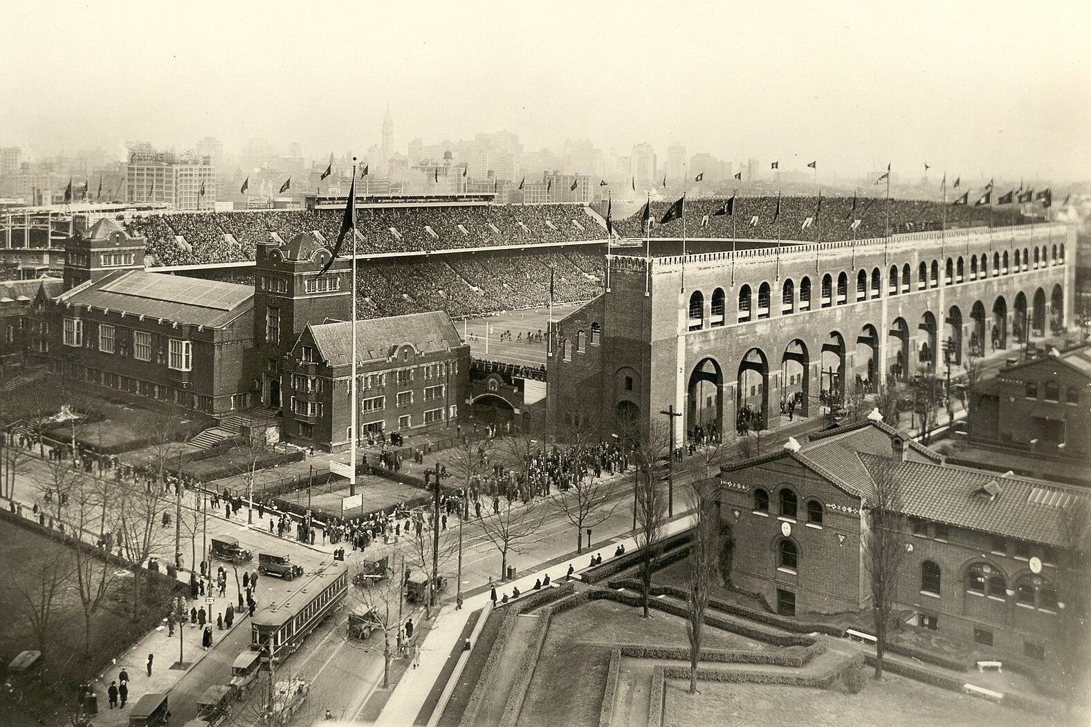 historic photo of franklin field