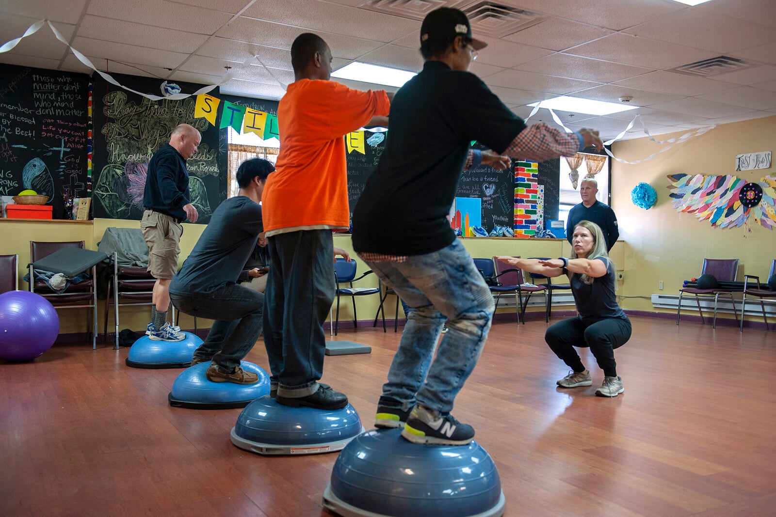 physical education class via penn med