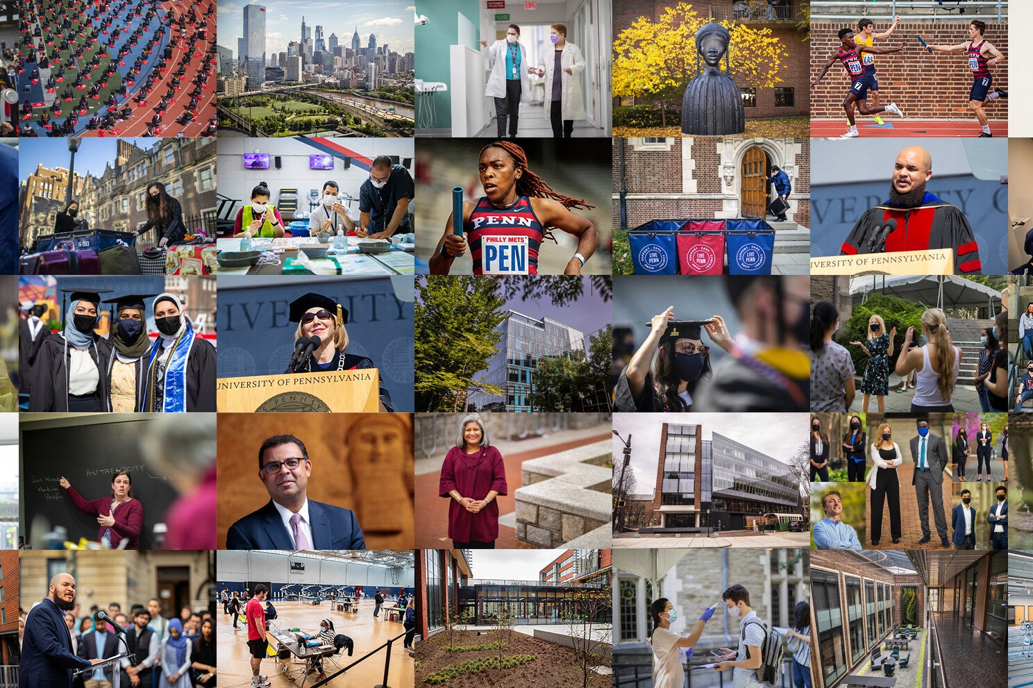 year in review collage