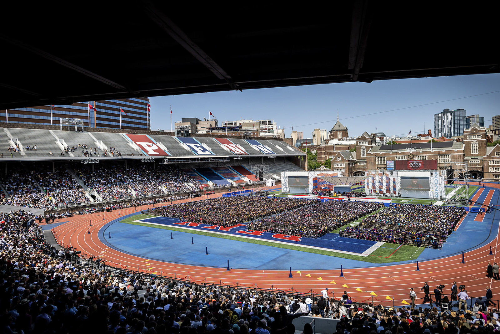 commencement at franklin field