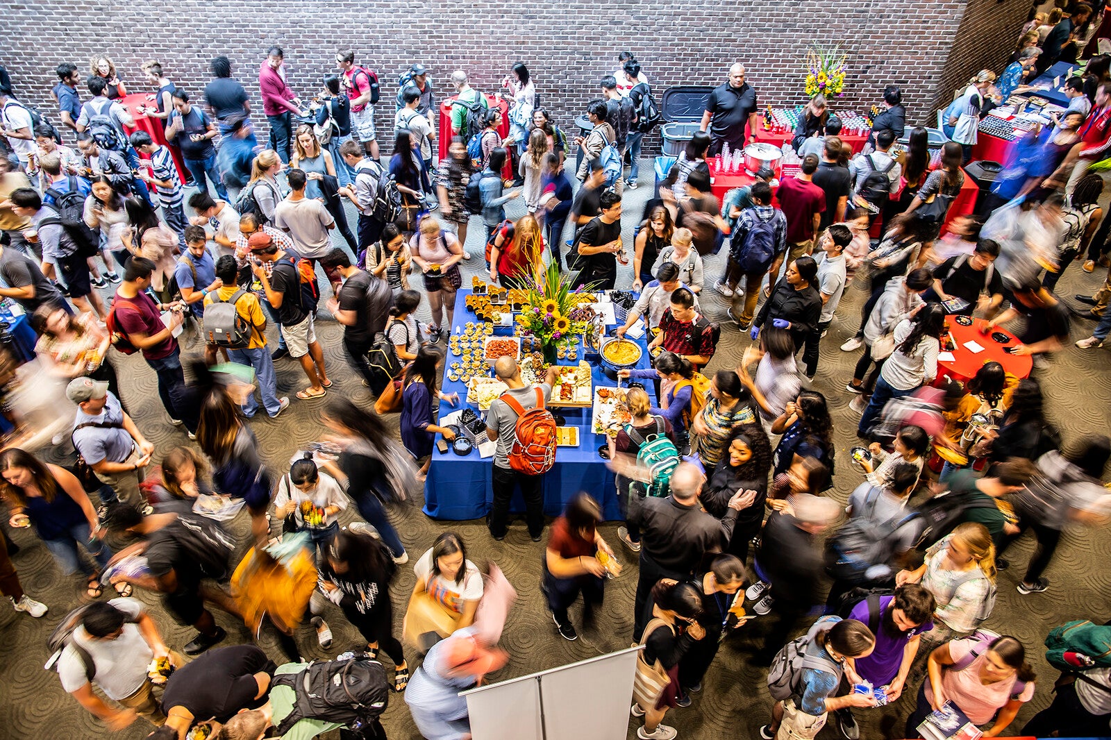 graduate student welcome event at the annenberg center