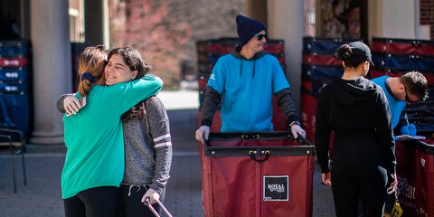 students moving out