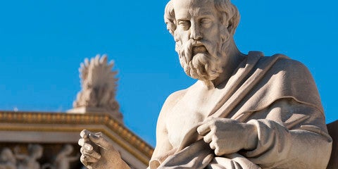 Plato statue