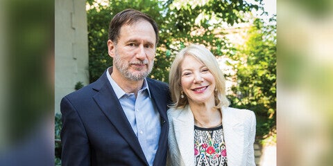 Amy Gutmann and Michael Doyle