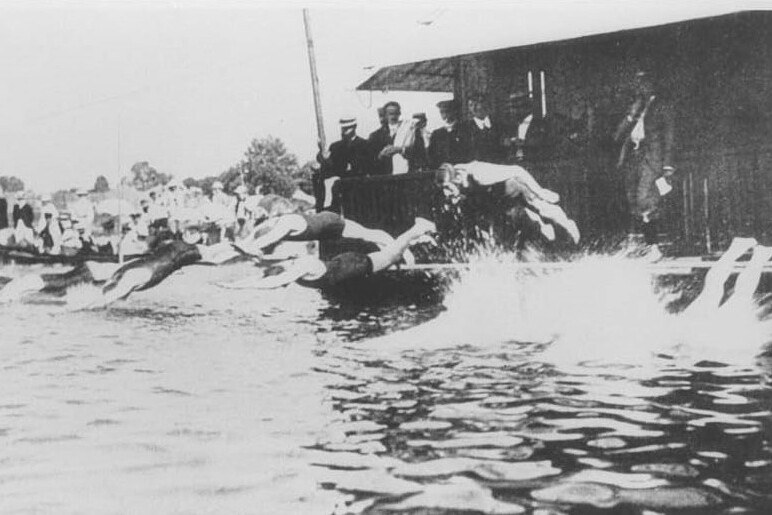 swimmers in 1900 olympics