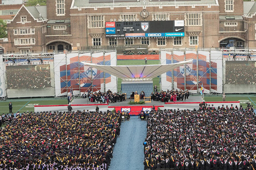 franklin field commencement