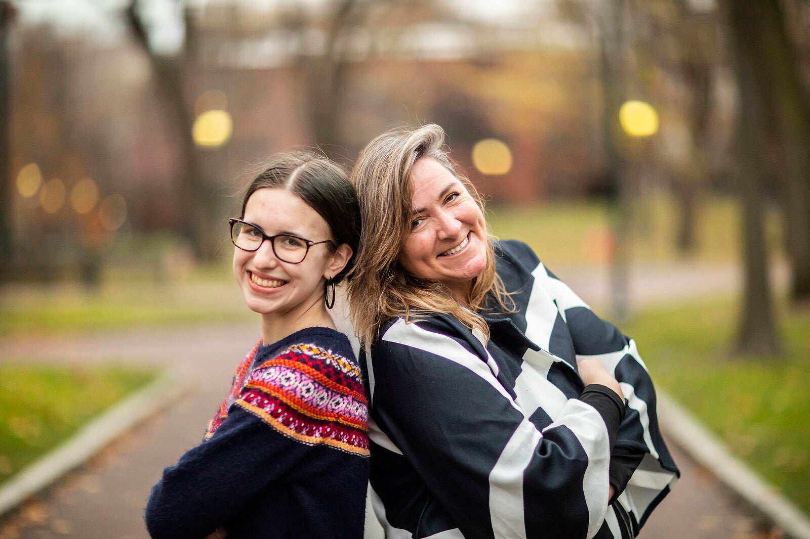 Rachel Swym and Leanne Huebner