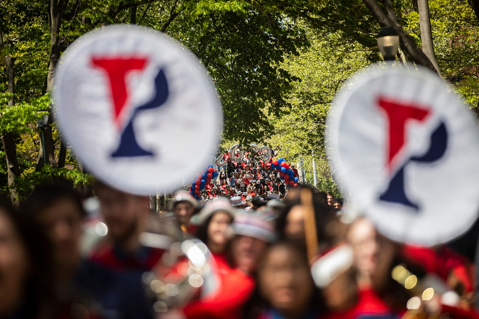 penn band playing at hey day