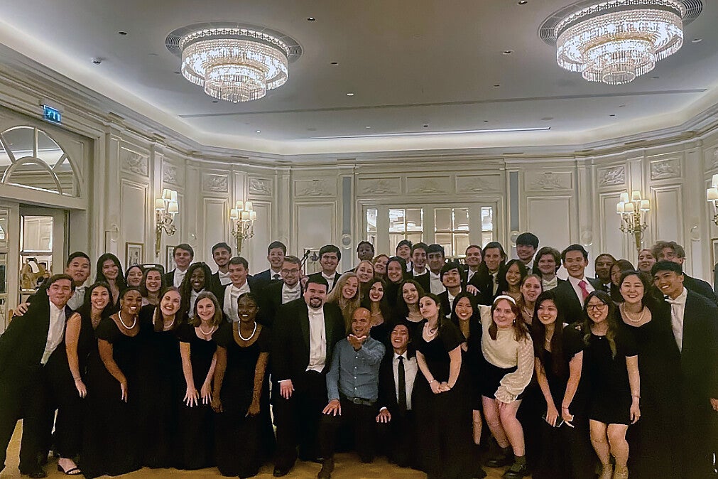 penn glee club group