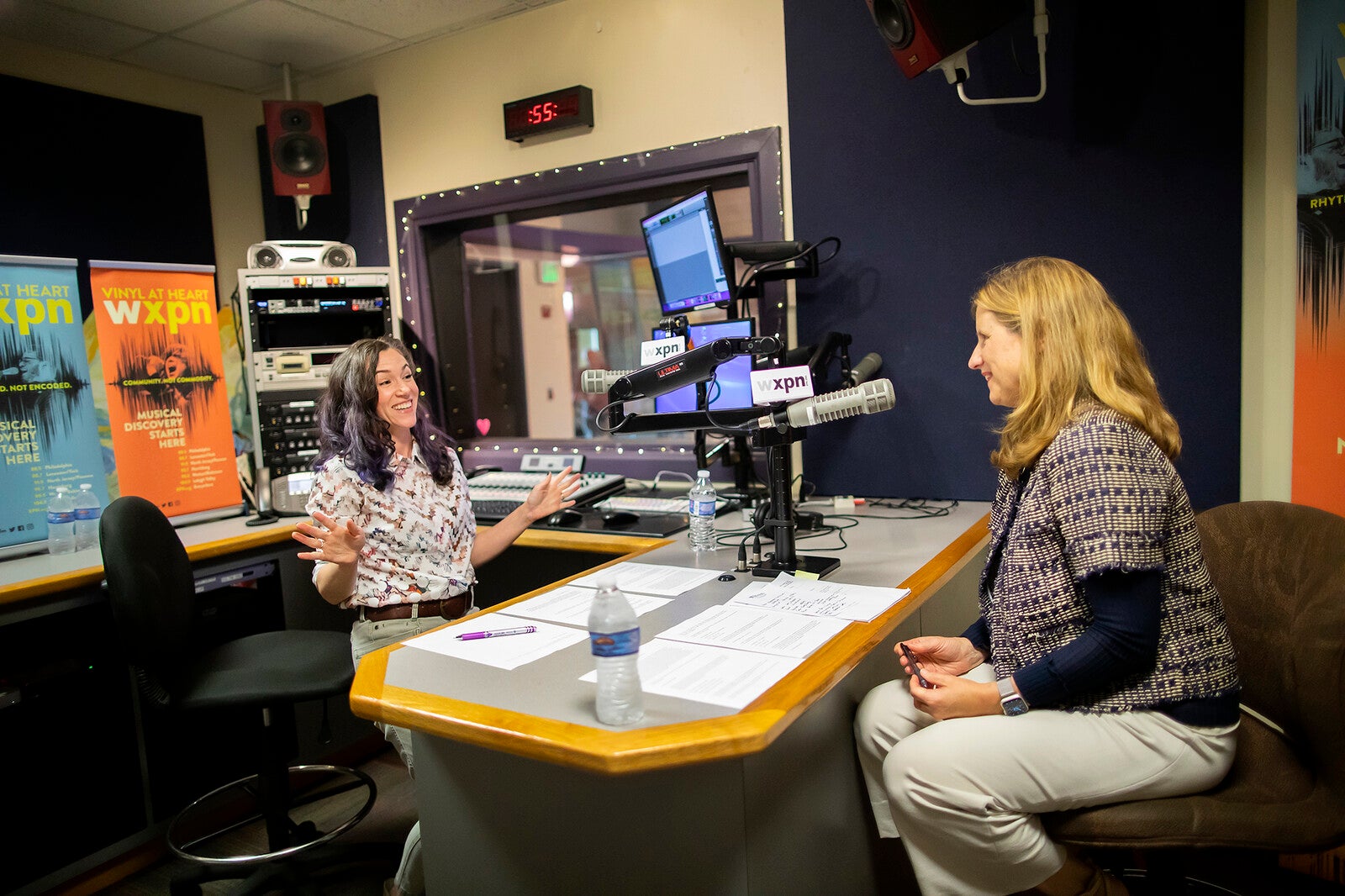 penn president magill at wxpn