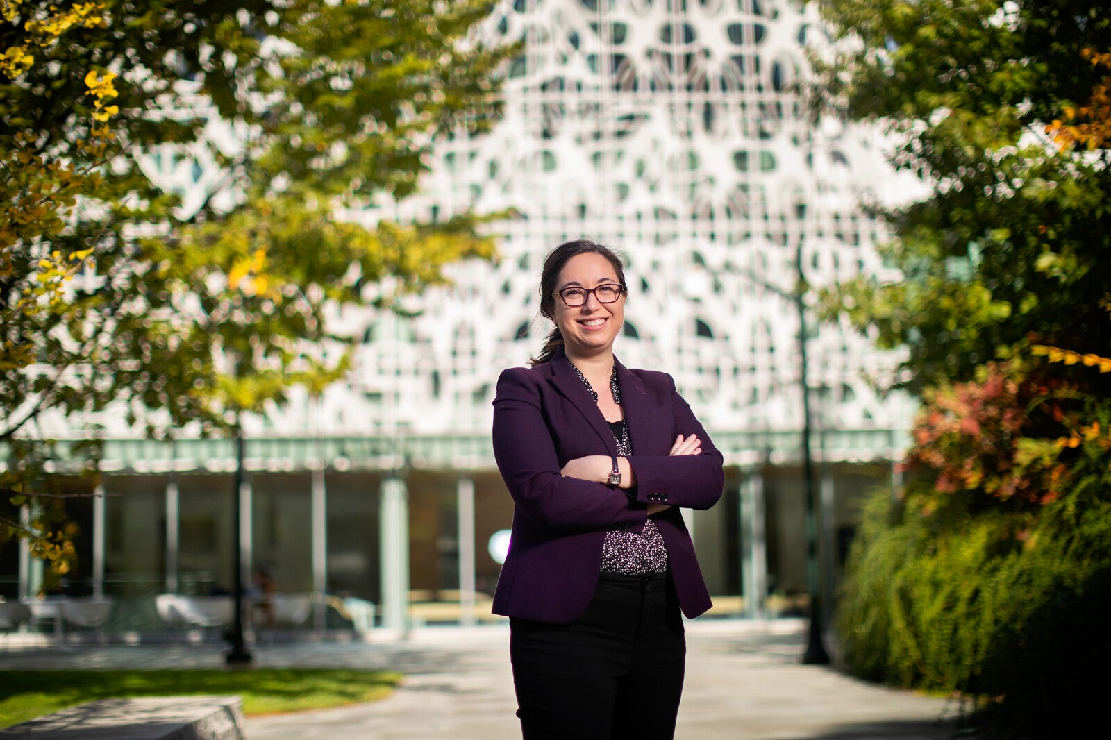 anna schapiro at the neuroscience building