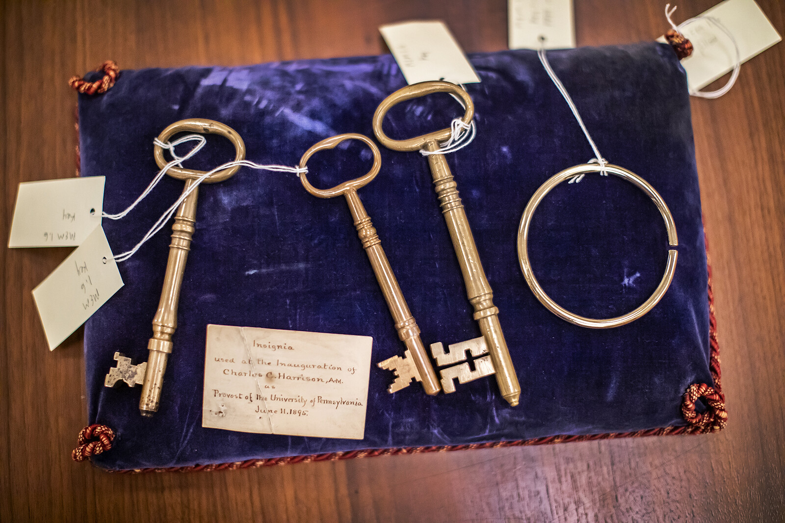 historical keys for inauguration