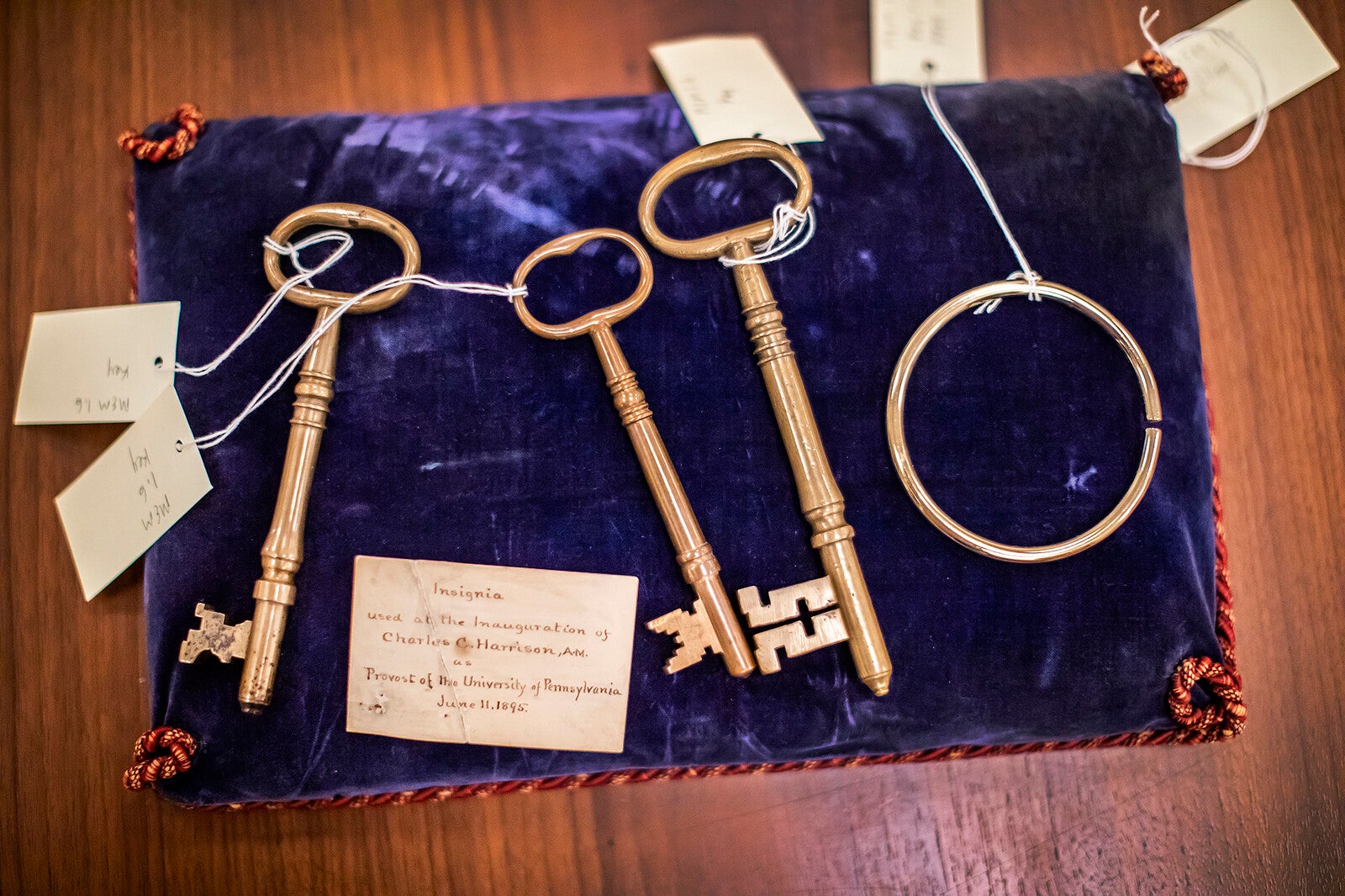 historical keys for inauguration