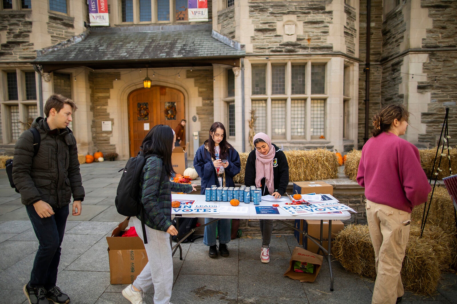 election day on campus