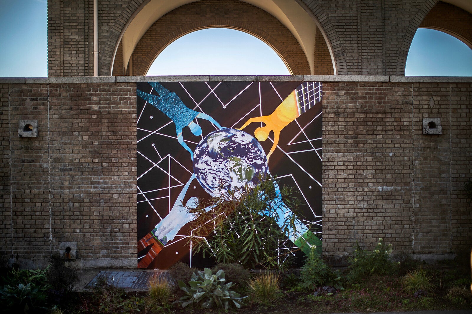 mural at fdr park