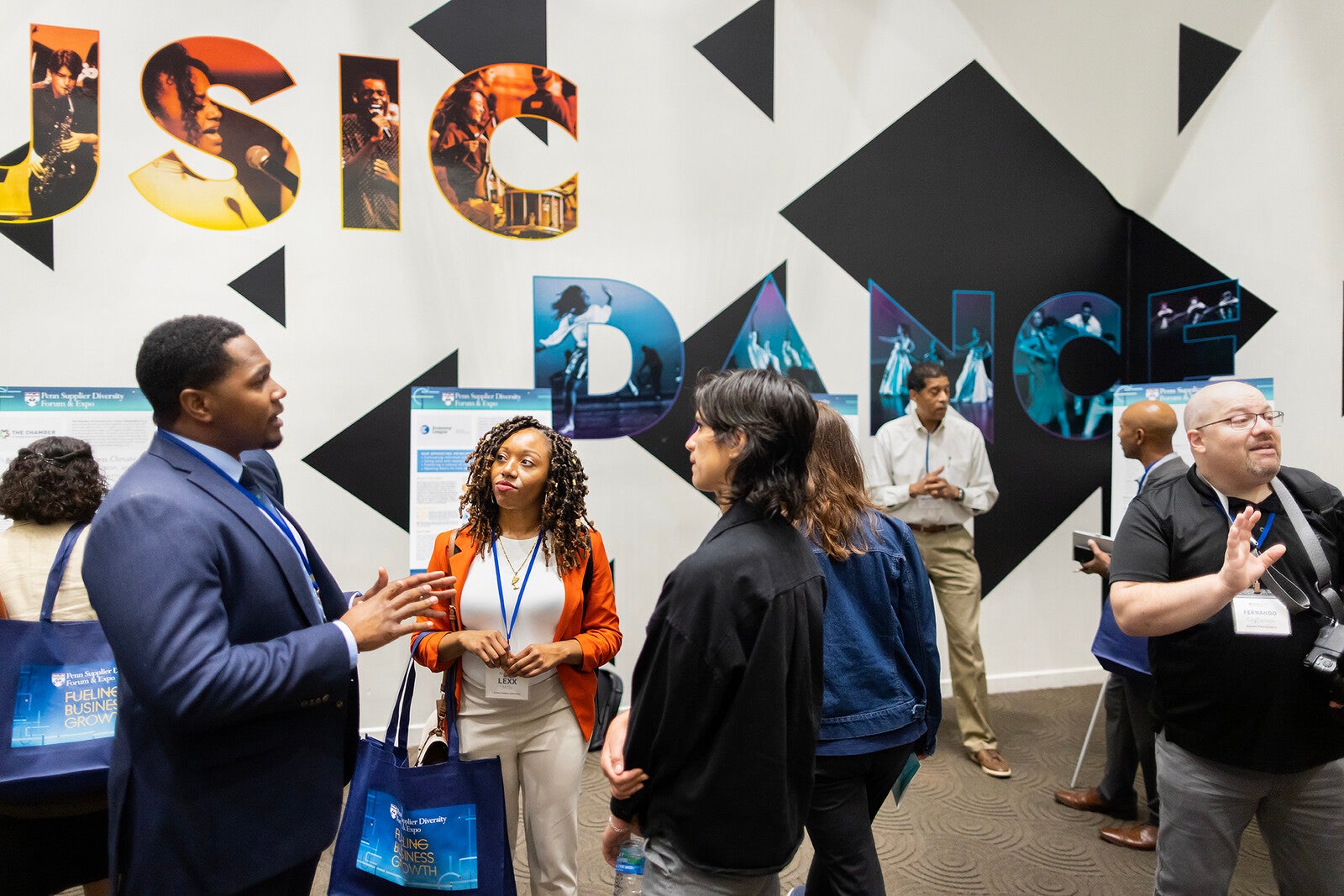 attendees at the penn supplier diversity forum