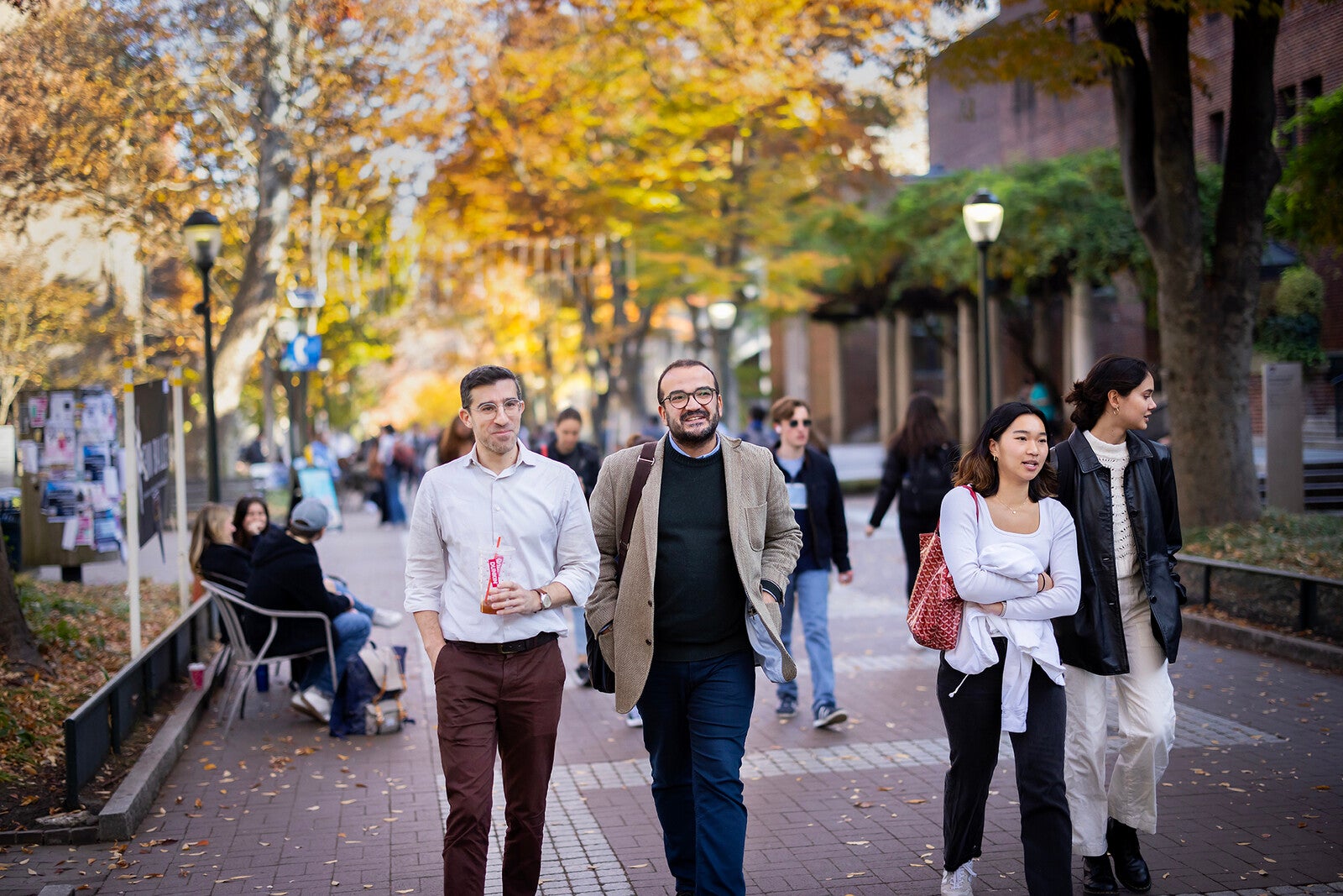 penn facuulty during new locust walks program