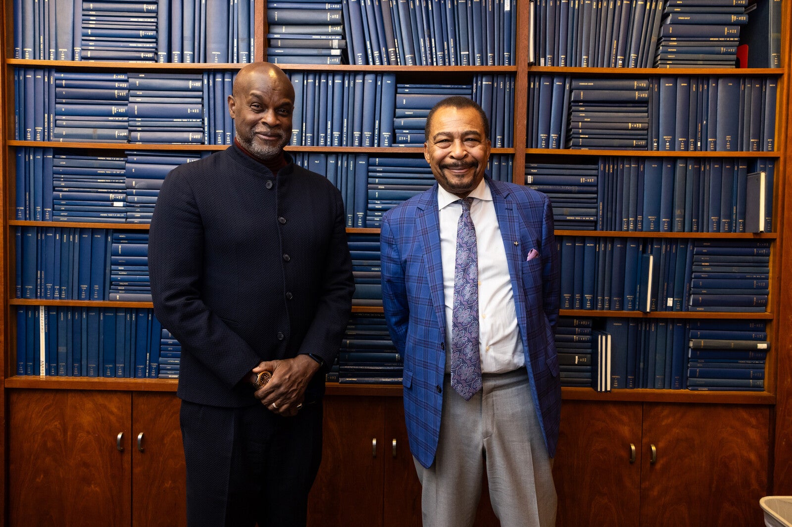 Tukufu Zuberi and Aldon Morris discussed the legacy of W.E.B. Du Bois