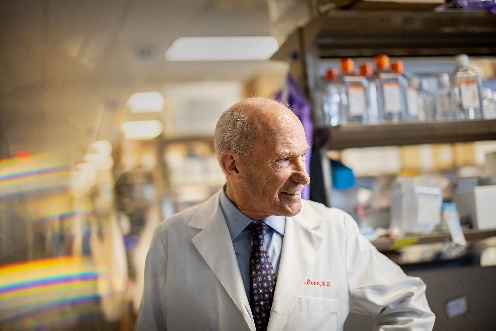 carl june in cancer lab
