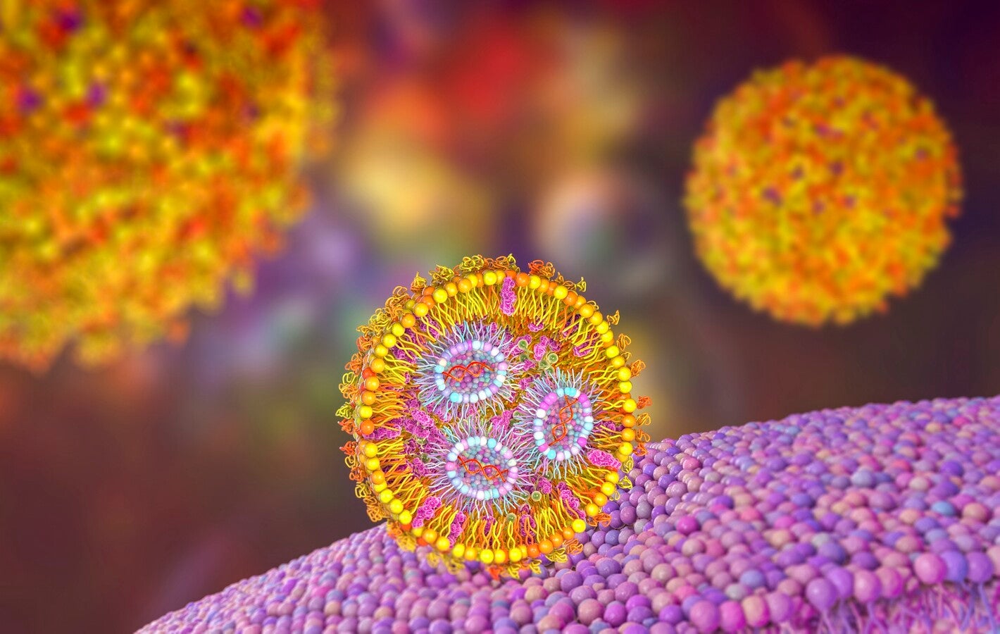 lipid nanoparticle graphic