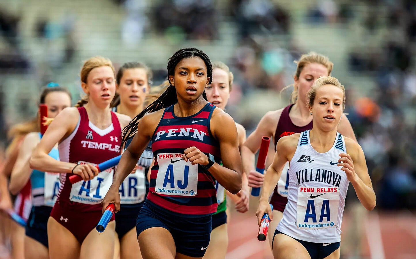 nia akins track at penn relays