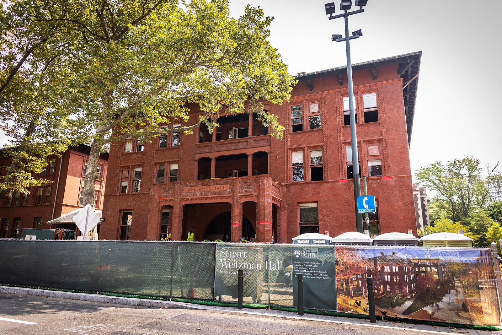 stuart weitzman hall construction