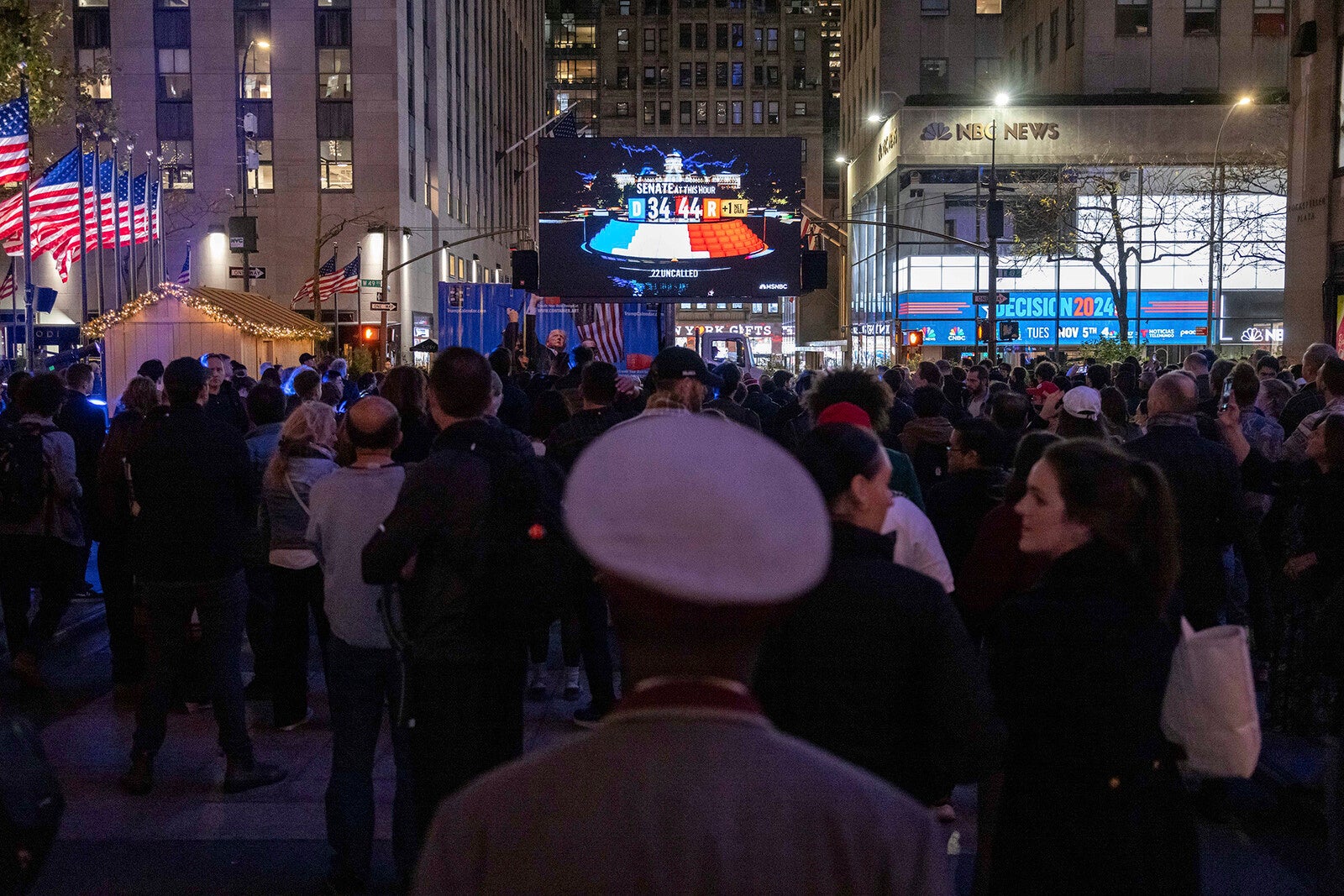 nbc news time square during elections