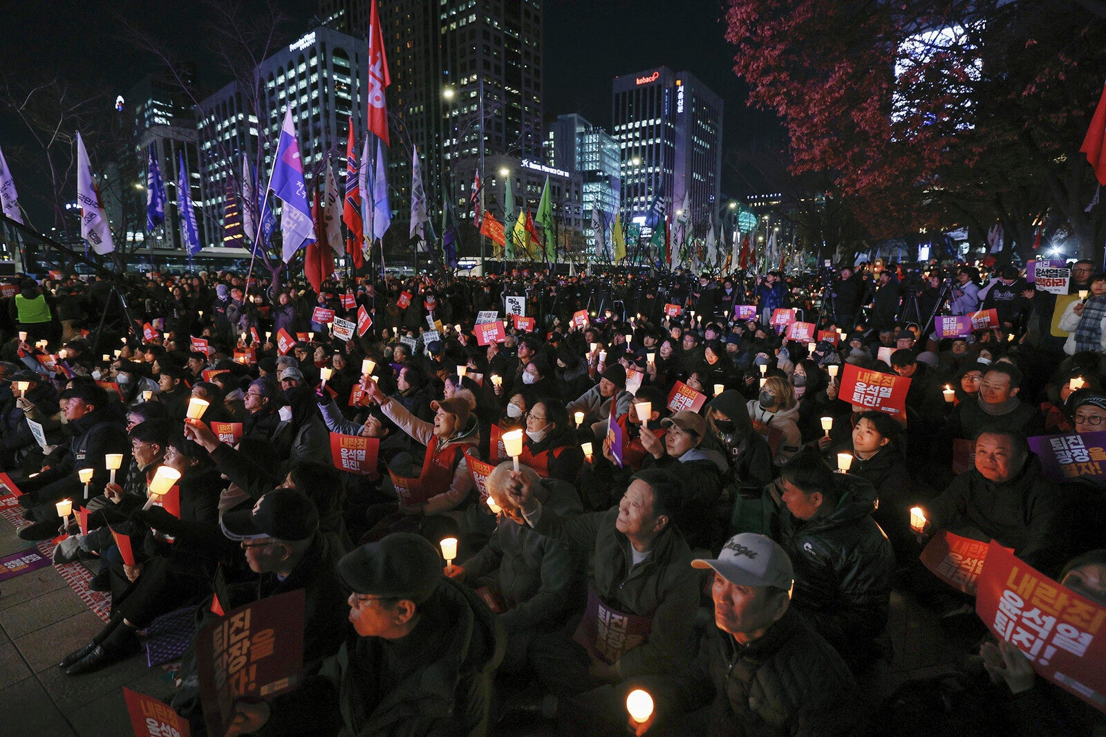 south korea crowds