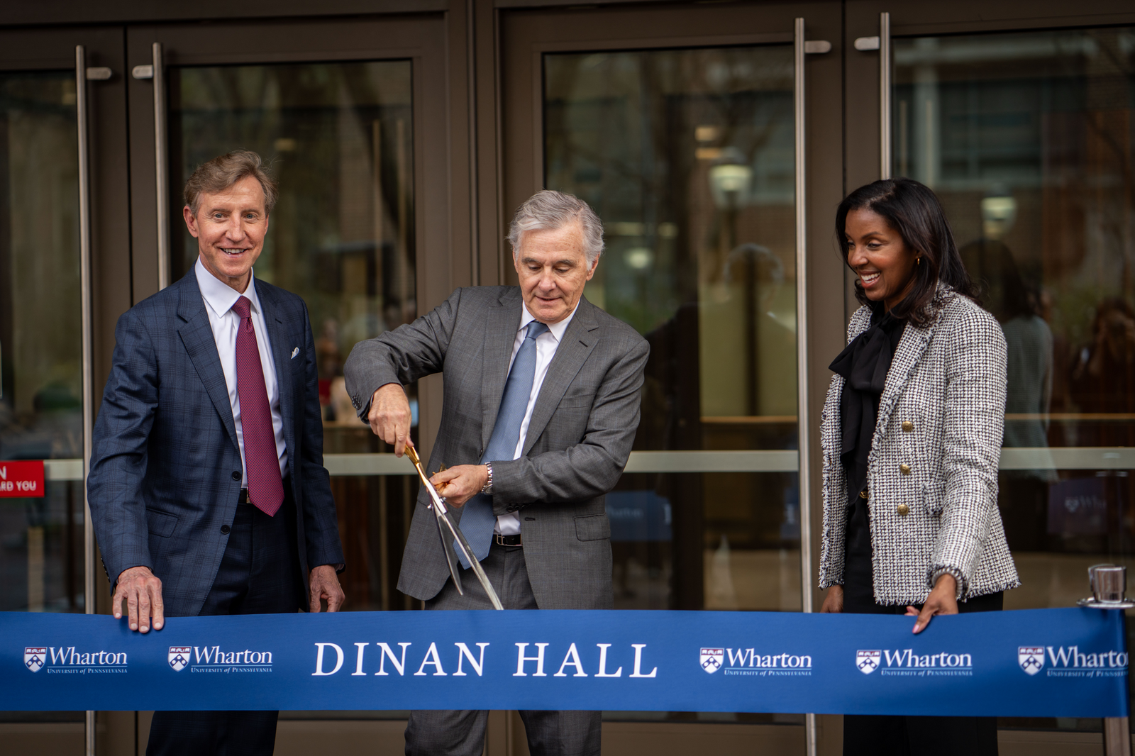 dinan hall ribbon cutting