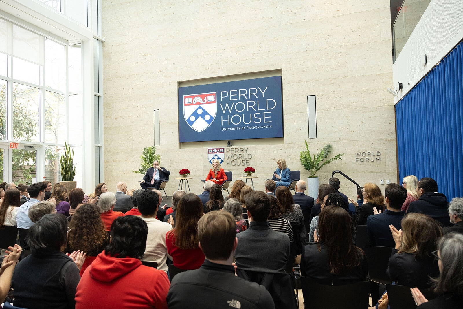 perry world house panel about democracy
