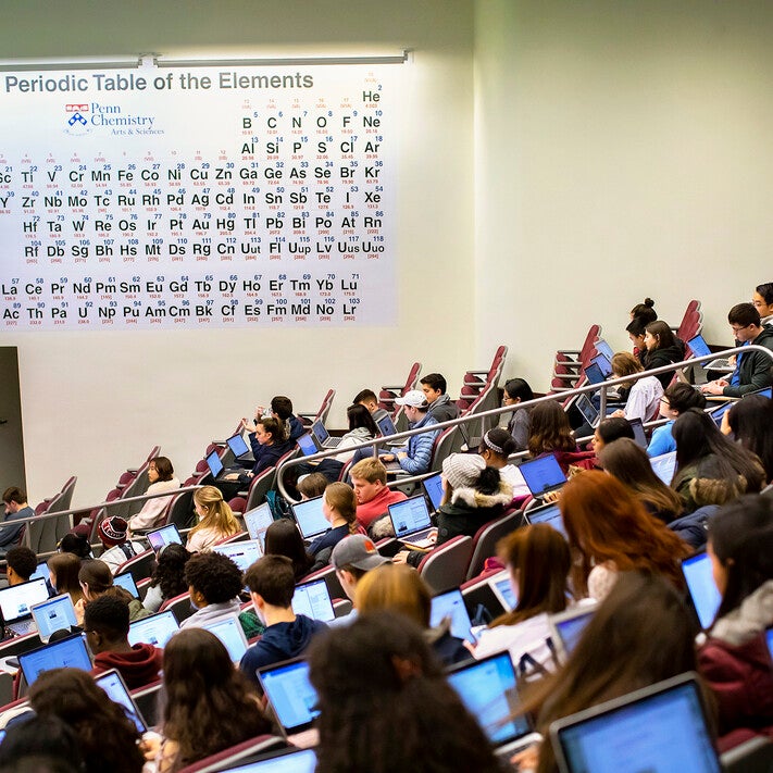 lecture hall for chemistry