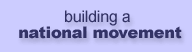 Building a national moment