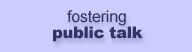 Forstering public talk